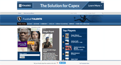 Desktop Screenshot of football-talent.com